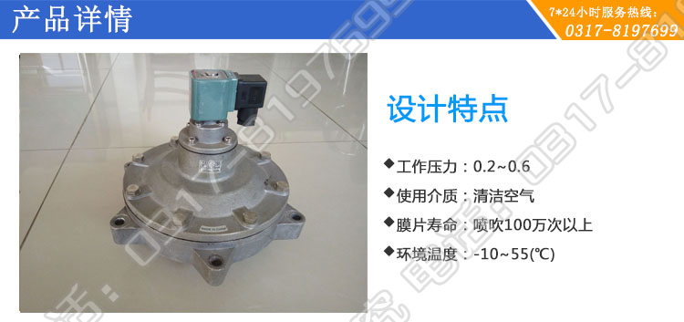 DMF-Y-76淹沒脈衝閥