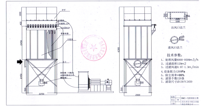 XMC型脈衝布（bù）袋除塵器
